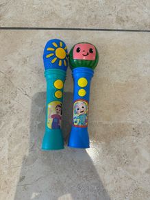 Ms Rachel and cocomelon musical microphones