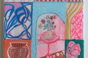 Original  Interiors styled artwork Gift contemporary Irish art