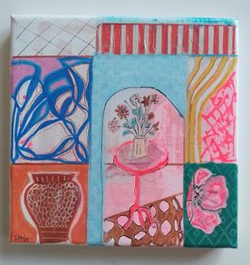 Original  Interiors styled artwork Gift contemporary Irish art
