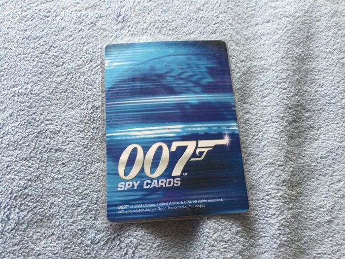 james Bond cards