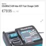 Makita Battery Charger XGT 40V Image 3