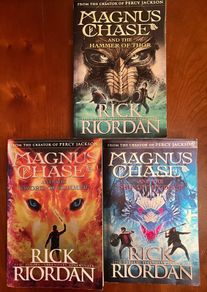 Magnus Chase  Books 1,2&3 , by Rick Riordan, Creator of Percy Jackson