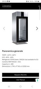 Dry Ageing / Chocolate Fridge - Unused
