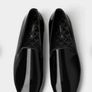 ZARA MEN Patent Finish Loafers Men's Shoes - Black Image 10
