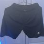Air Jordan AJ Brooklyn Fleece Shorts Small Refecltive Black Image 3