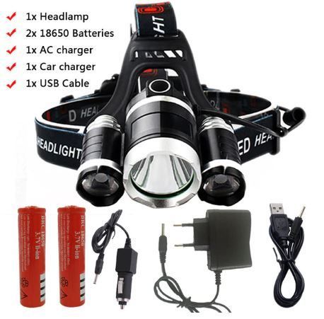 Brnd New LED Headlamp Outdoor Lights Torch Garage Equipment