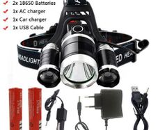 Brnd New LED Headlamp Outdoor Lights Torch Garage Equipment