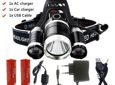 Brnd New LED Headlamp Outdoor Lights Torch Garage Equipment