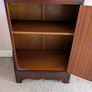 Vintage Arnotts Mahogany Display Cabinet | Original 1983 Tags, Key & Interior Light Image 4