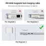 Laptop USB Type-C to Magsafe 3 Converter Magnetic PD 100W Charging Cable Adapter Zinc Alloy for MacBook Air/Pro 14 16 Image 6