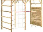 Cimbing Frame 240x100x170 cm Impregnated Pinewood