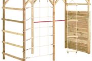 Cimbing Frame 240x100x170 cm Impregnated Pinewood