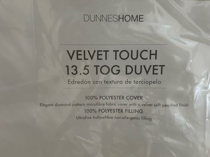 Duvet for 150 cm bed 230x220 cm