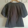 COS Black Puff-Sleeve Top Image 2