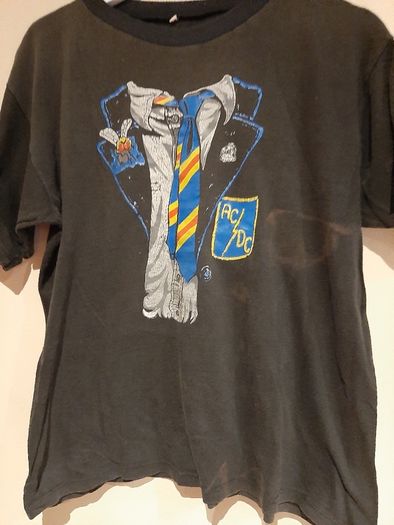 genuine vintage AC DC tee shirt