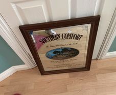 Southern Comfort advertising mirror
