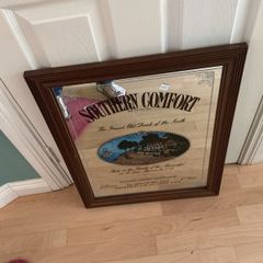 Southern Comfort advertising mirror
