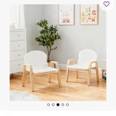 Toddler chairs- set of 2