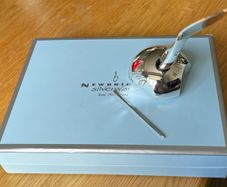 Newbridge Silverware Quill Pen & Holder