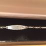 Hallmarked Silver Child's Figaro ID Bracelet Image 2