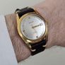 Vintage Swiss Made Richard Incabloc Gold Plated watch 1960s Image 4
