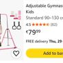 Gymnastics Bars pink Image 2