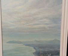 Oil painting Killiney Hill