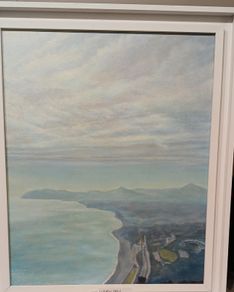 Oil painting Killiney Hill