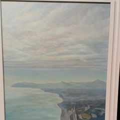 Oil painting Killiney Hill