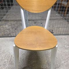 12 wooden chairs