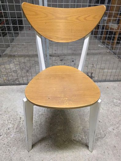 12 wooden chairs