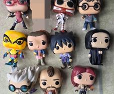 Funko Pop 10 Figures Lot Collection