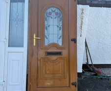 pvc front door