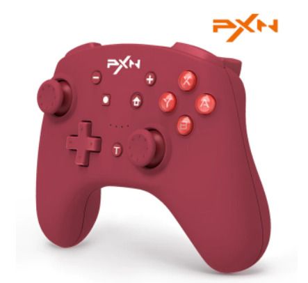 BRAND NEW Gamepad for Nintendo Switch PC Controller Bluetooth-compatible for Switch Lite/PC USB Data Cable Remote RED
