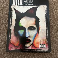Marilyn Manson Lest We Forget 1 dvd 2 cd set