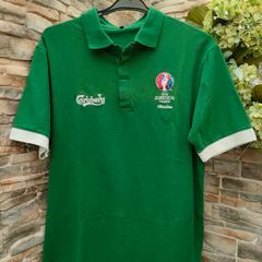 Official Carlsberg Euro 2016 Football Polo T-shirt  Size XL