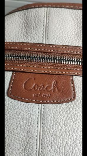 Genuine Coach Penelope Pebbled Leather Crossbody (Style F14679)