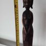 African Genuine Besmo Wooden Hand Carved Tribal Folk Art Figurine Image 4