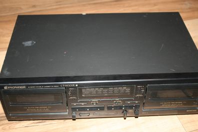 Pioneer CT-W205R Stereo Double Cassette Deck Recorder Working Great