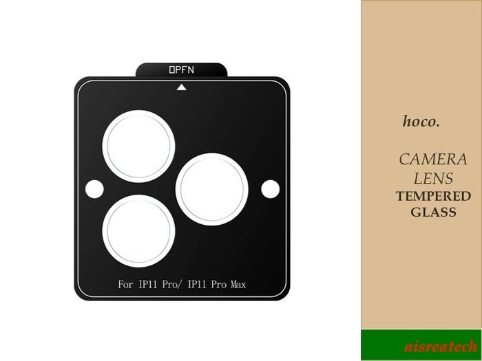 Hoco V11 iPhone 11 / 11 Pro / 11 Pro Max Camera Lens Protector(OUT OF STOCK)