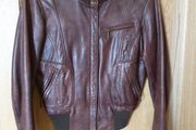 Ladies leather jacket