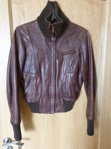 Ladies leather jacket