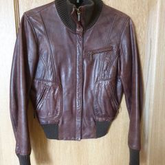 Ladies leather jacket