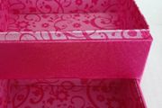 New pink jewellery box