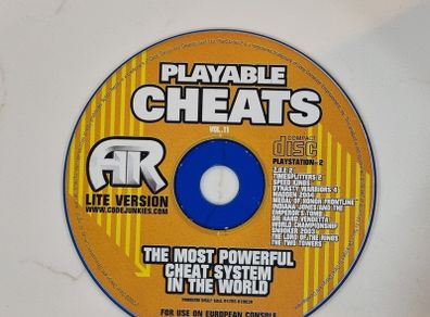 Action Replay Playable Cheats Vol 11 PlayStation 2