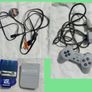 Sony PS1 Console with Official AV Cable, Power Supply, Controller, 2 Memory Cards and Boxed Game Image 6