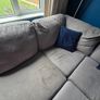 L shaped couch + Poof Image 2