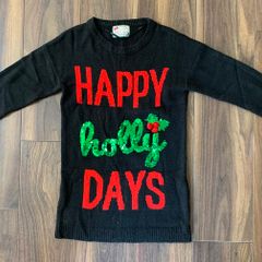 Ladies Christmas Jumper: Size 8