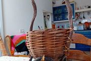 Standing Grapevine Basket