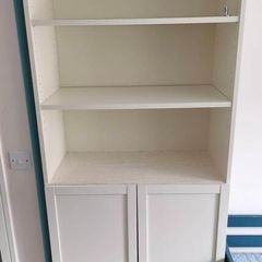 Ikea Bookcase with Doors (Billy/Oxberg)